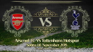 Prediksi Bola Arsenal vs Tottenham Hotspur 8 November 2015