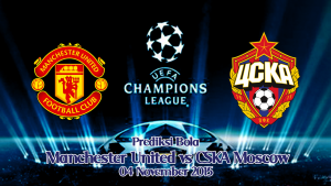 Prediksi Bola Manchester United vs CSKA Moscow 4 November 2015