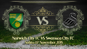 Prediksi Bola Norwich City vs Swansea City 7 November 2015