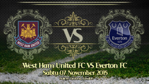 Prediksi Bola West Ham United vs Everton 7 November 2015