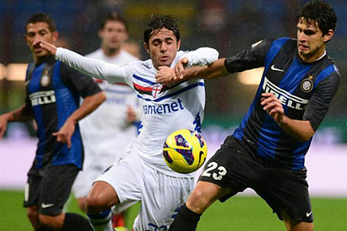 Prediksi Bola Inter Milan vs Sampdoria 21 Februari 2016